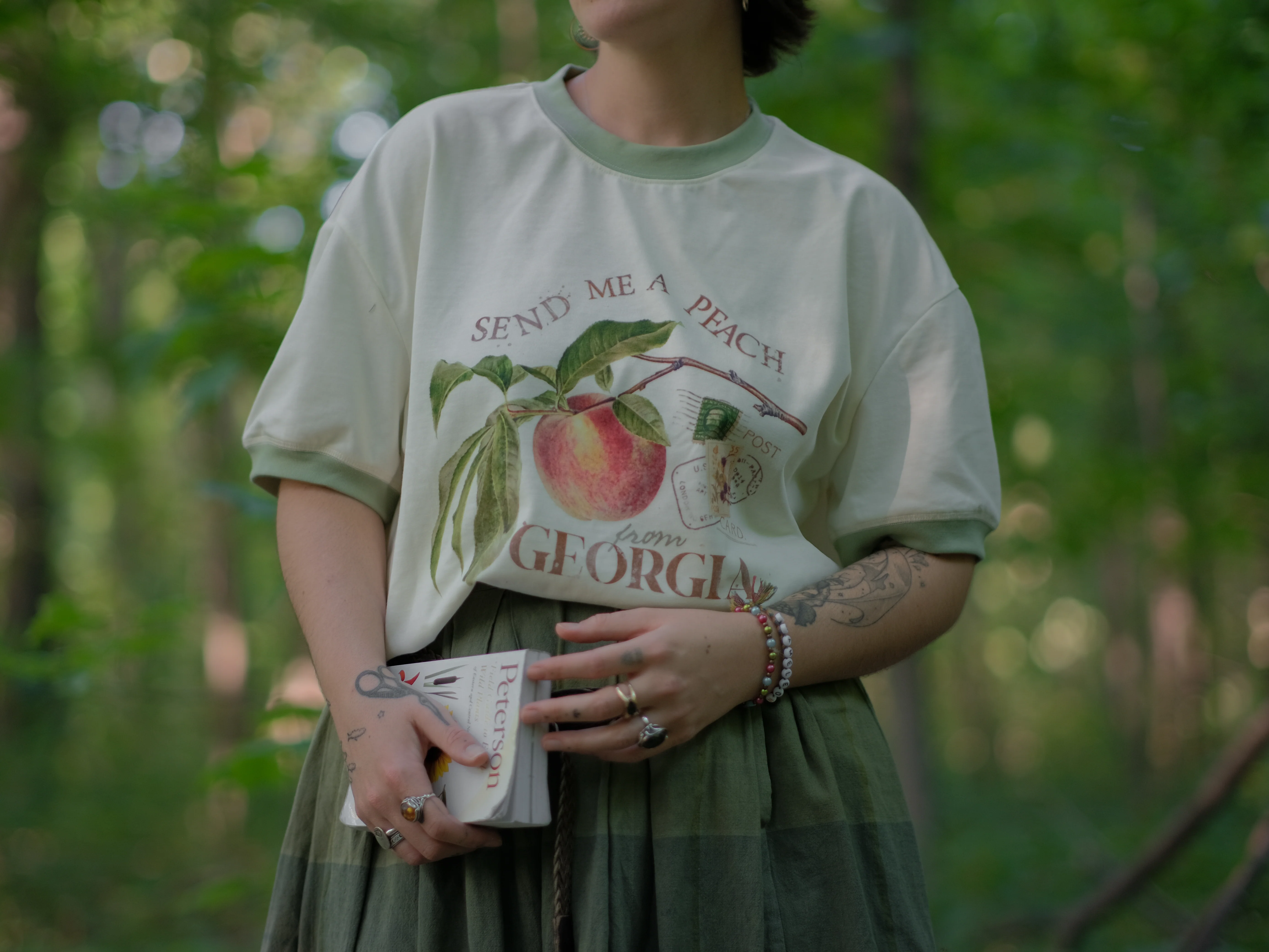 A Peach from Georgia // Ringer T-Shirt - Image 8