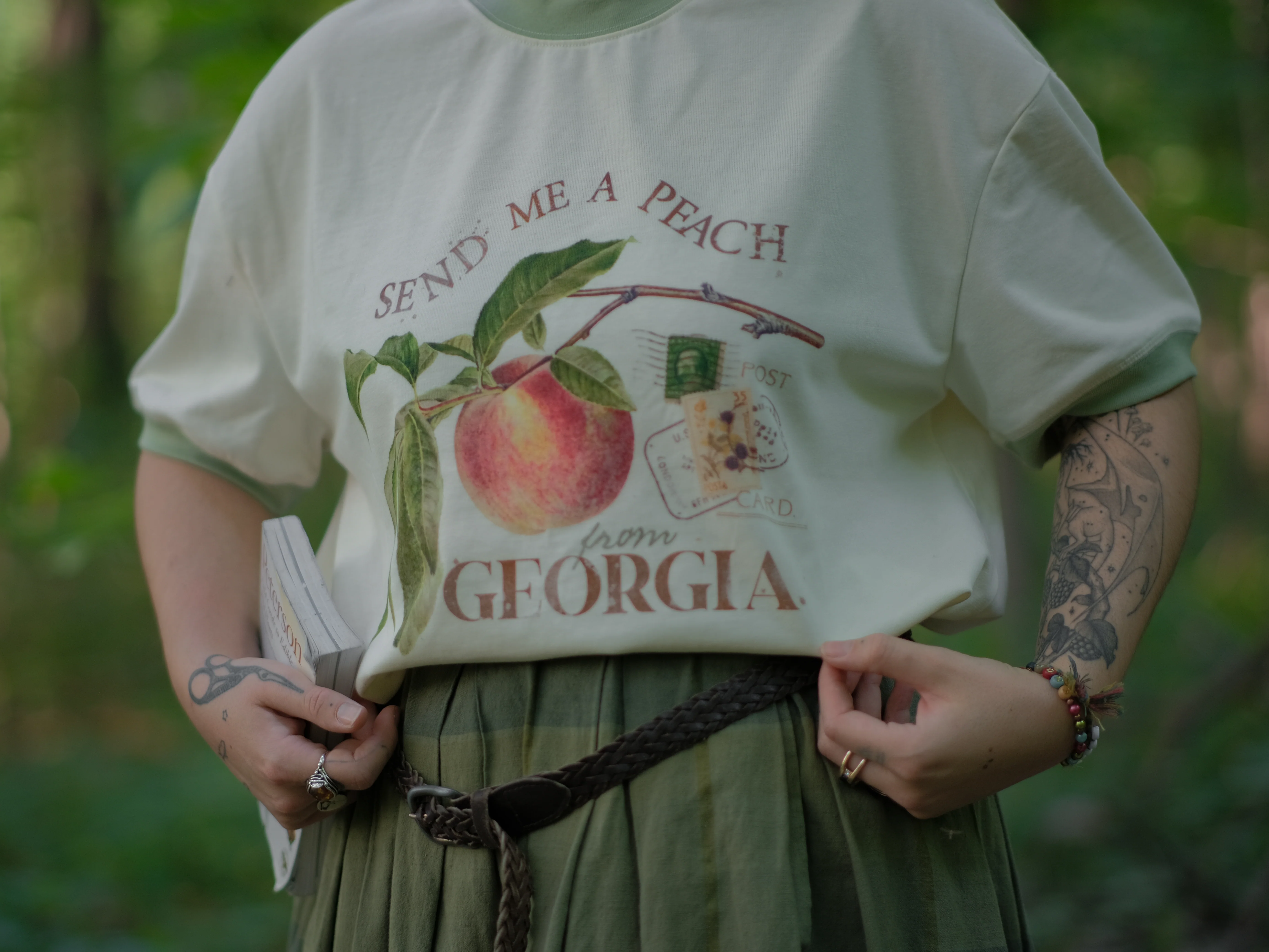 A Peach from Georgia // Ringer T-Shirt - Image 9