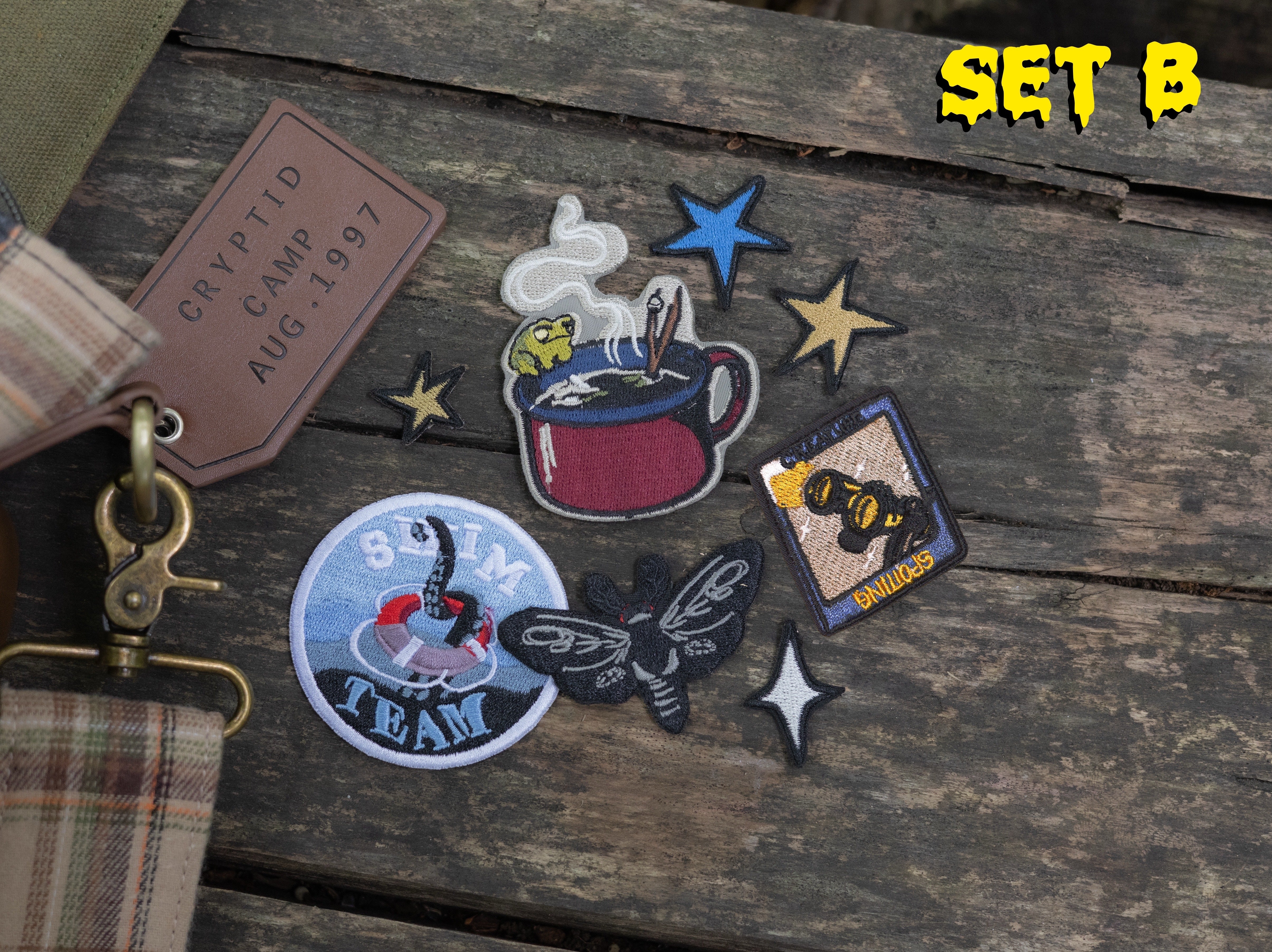 Camp Cryptid Patches // Iron On - Image 3