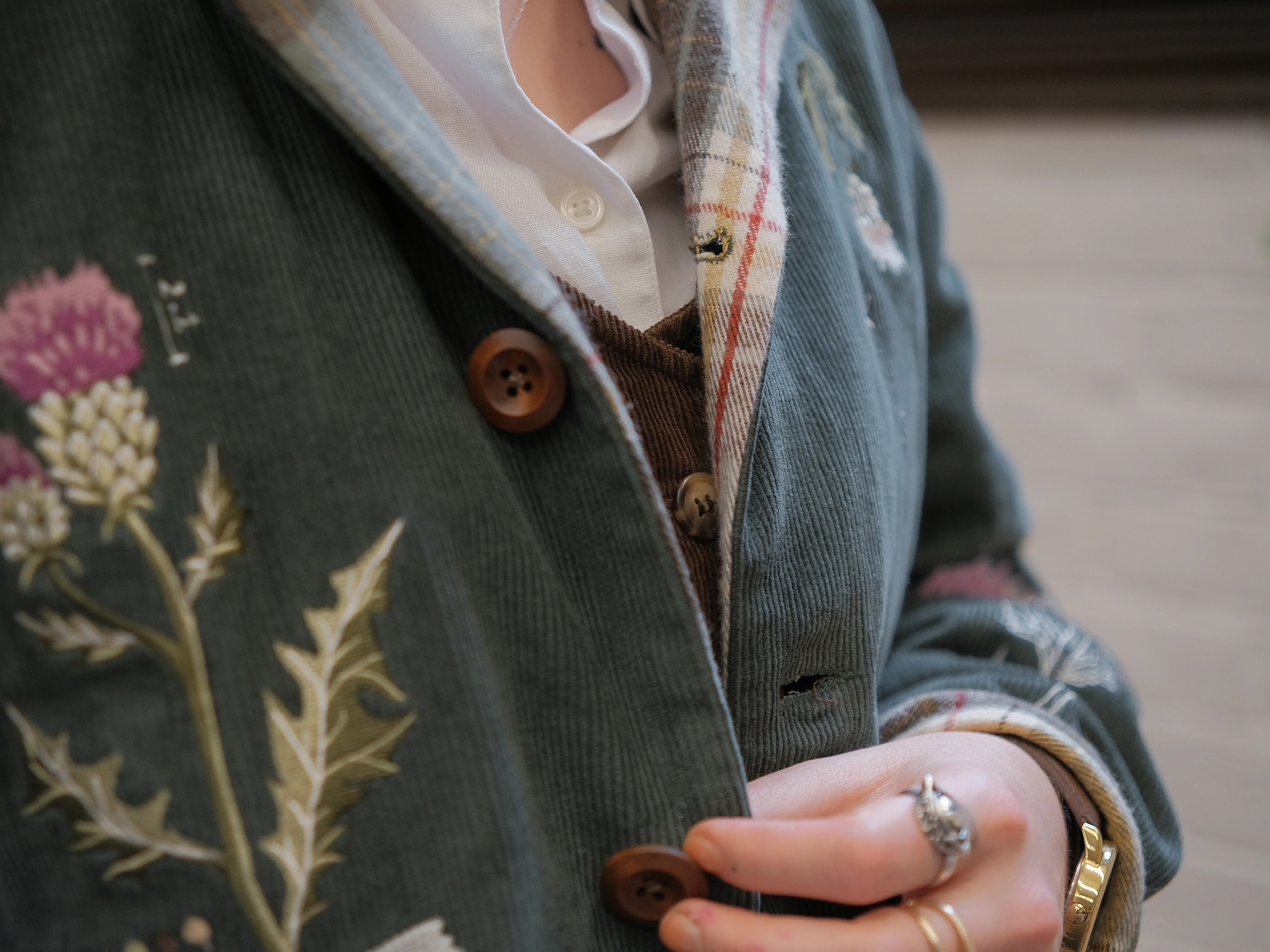 Common Thistle // The Botanist's Journal Jacket - Image 7