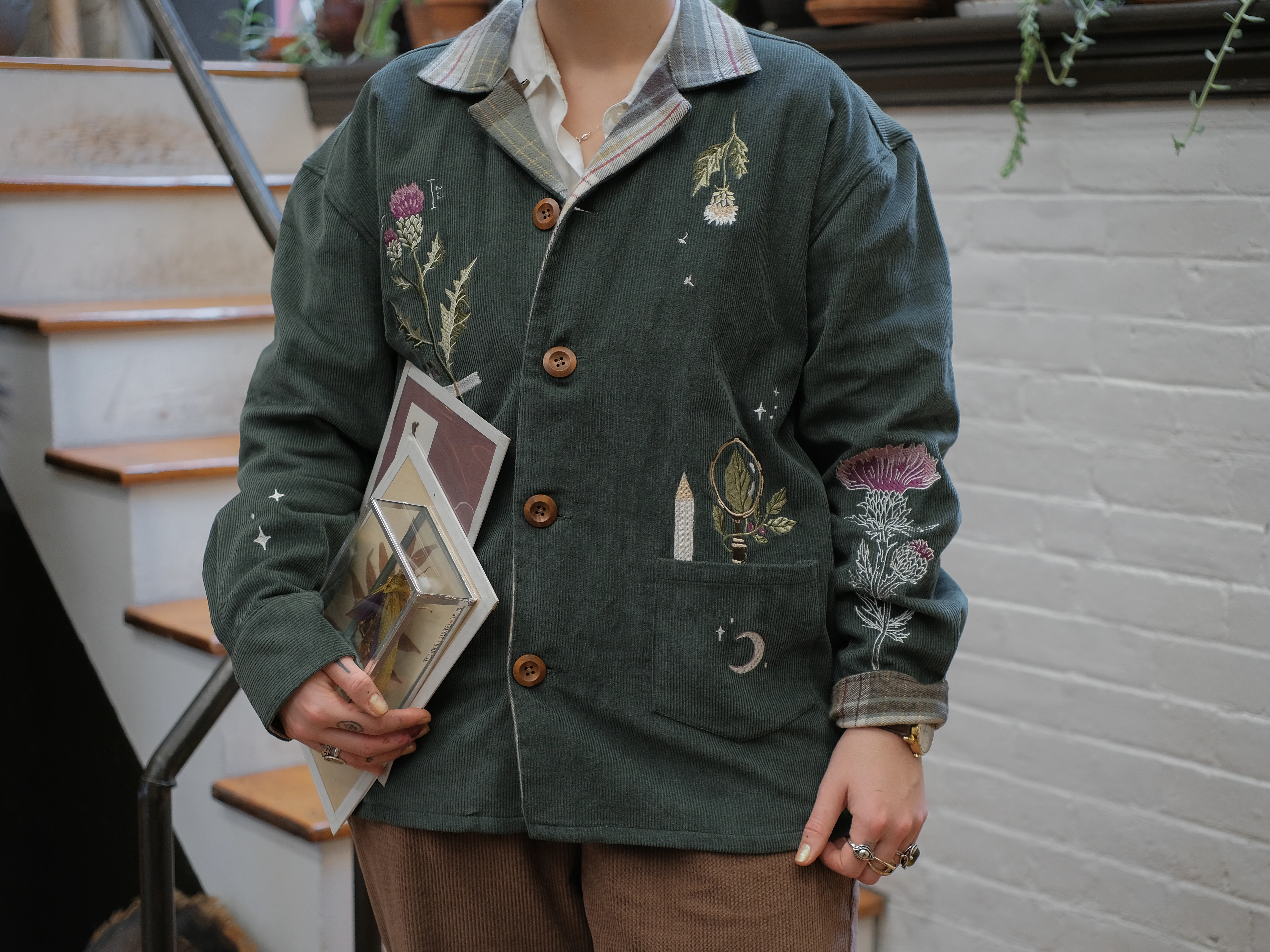 Common Thistle // The Botanist's Journal Jacket - Image 8