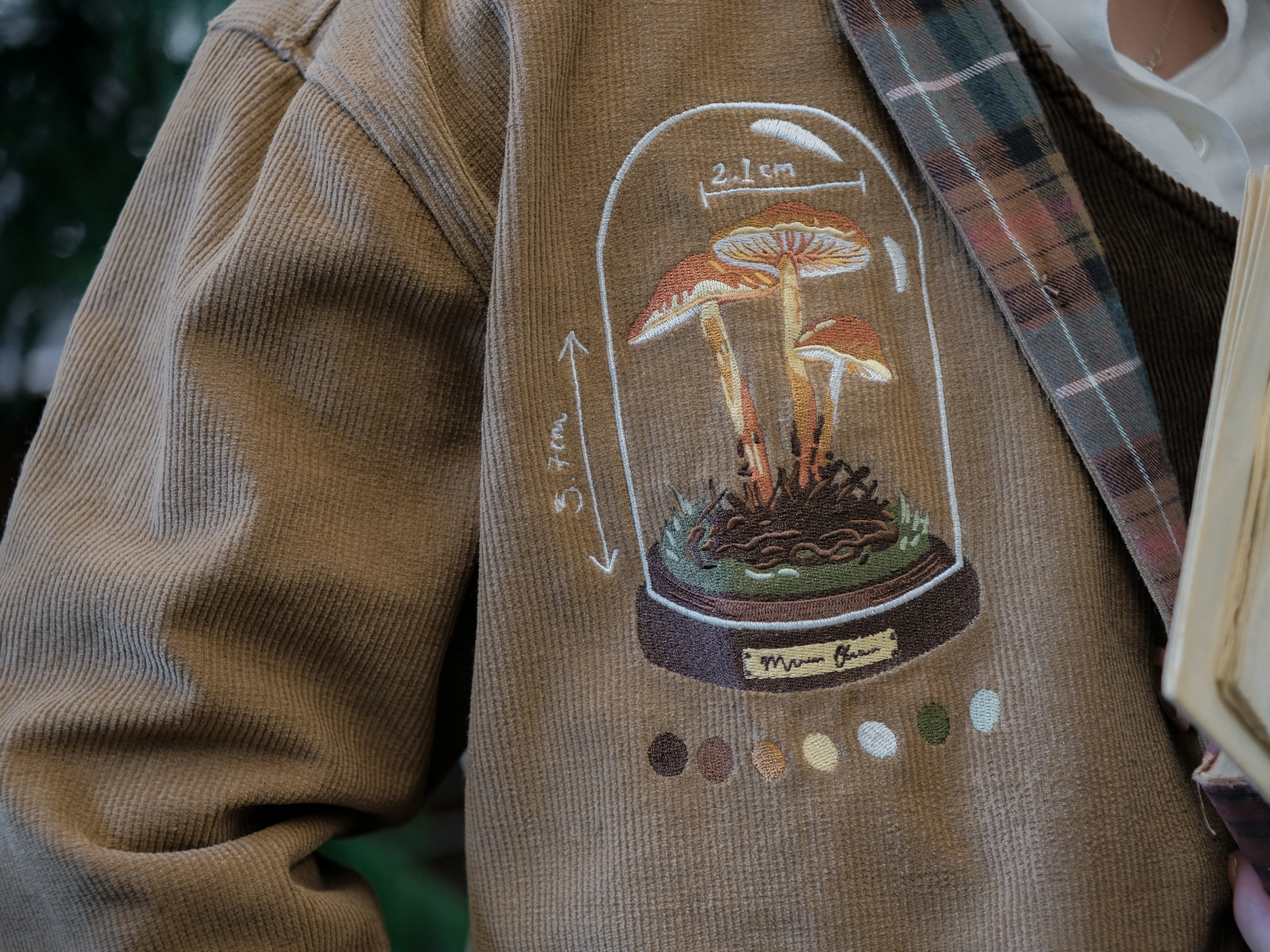 Fairy Ring Mushroom // The Botanist's Journal Jacket - Image 6