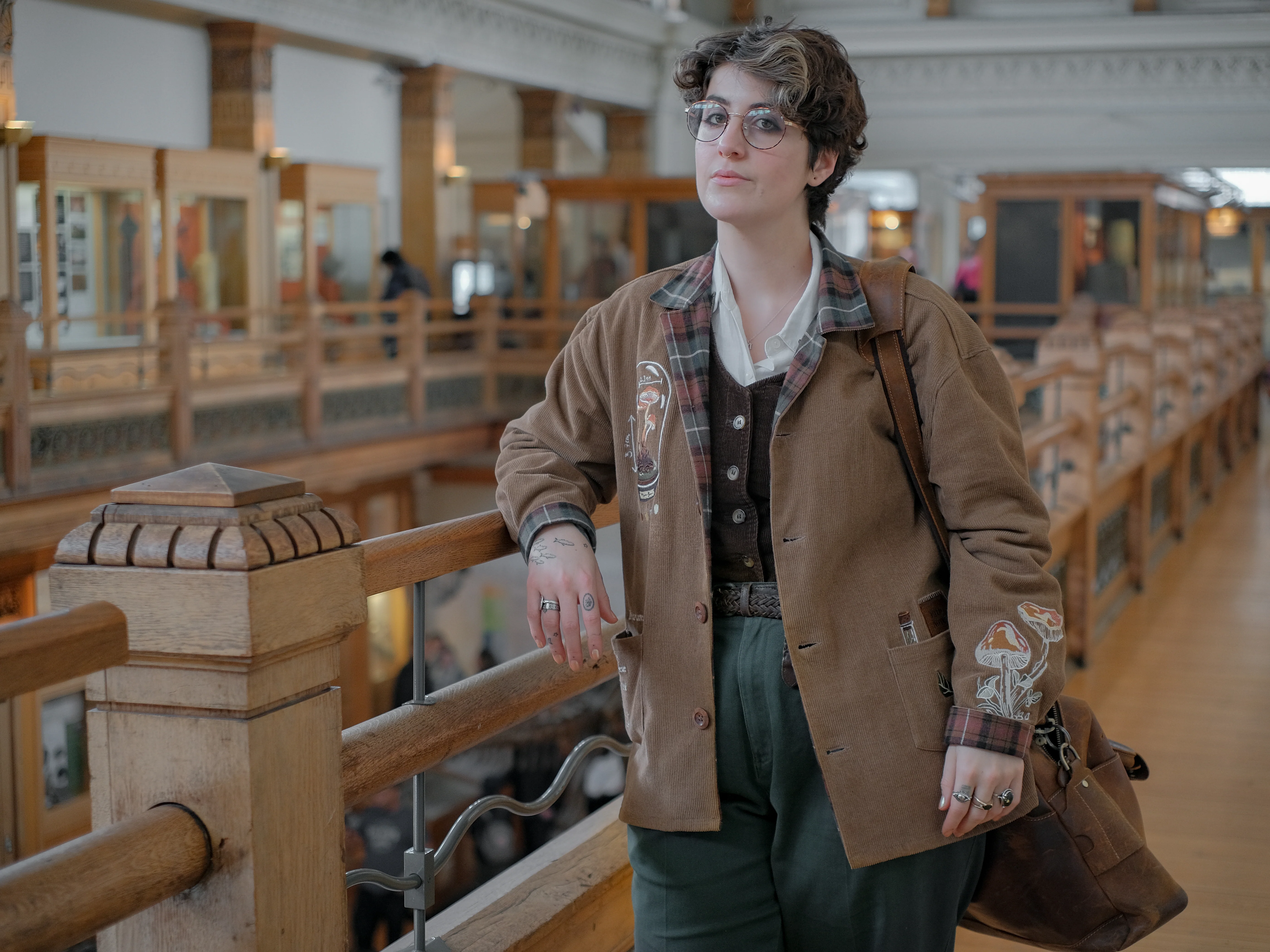 Fairy Ring Mushroom // The Botanist's Journal Jacket - Image 8