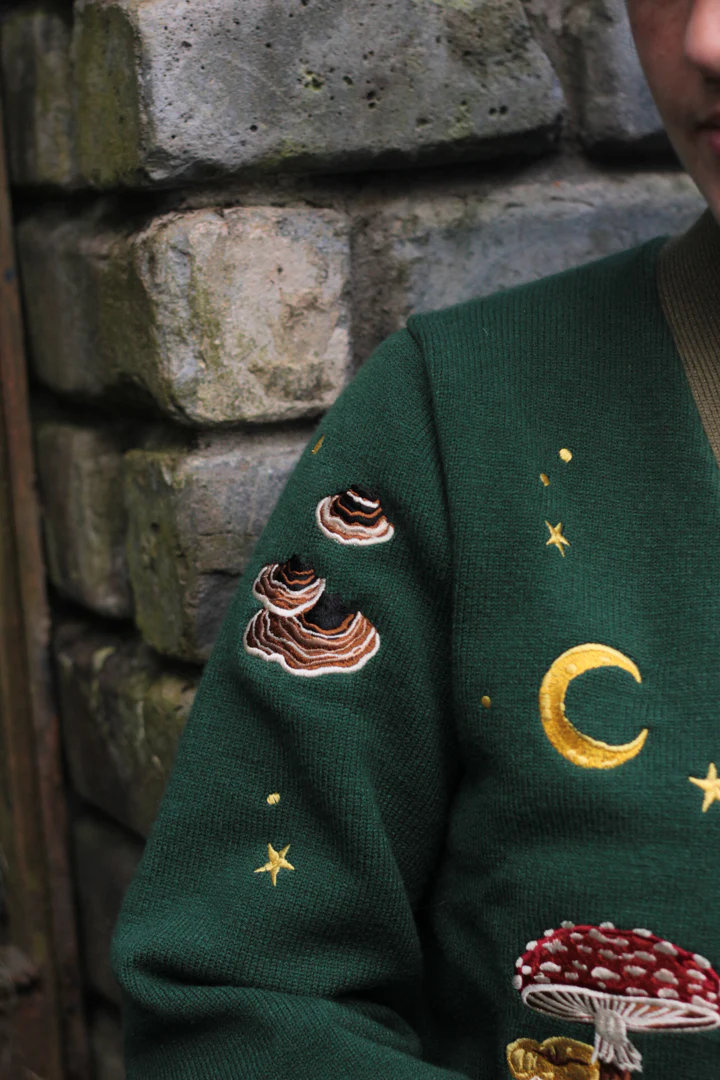 Forest Forager // Embroidered Cardigan - Image 9