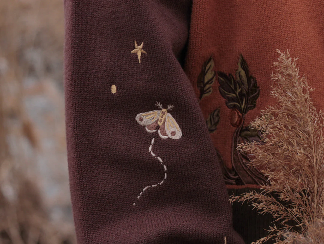 Harvest Witch // Embroidered Cardigan - Image 10