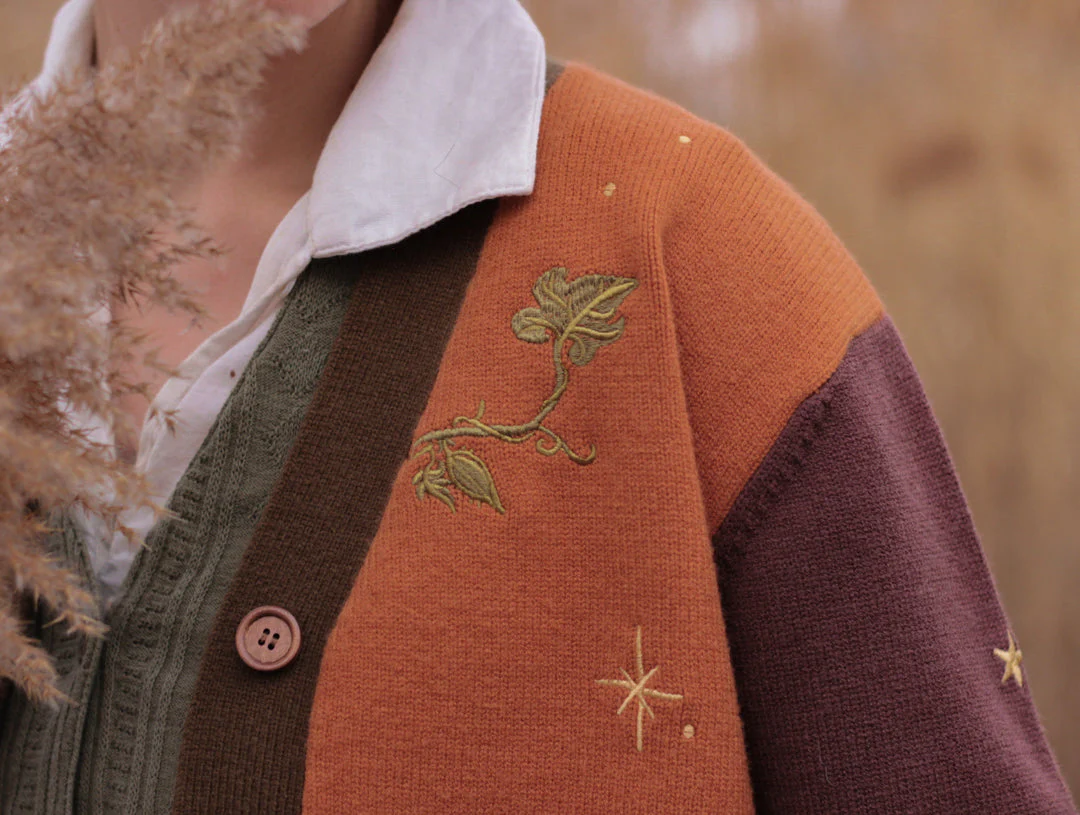 Harvest Witch // Embroidered Cardigan - Image 5