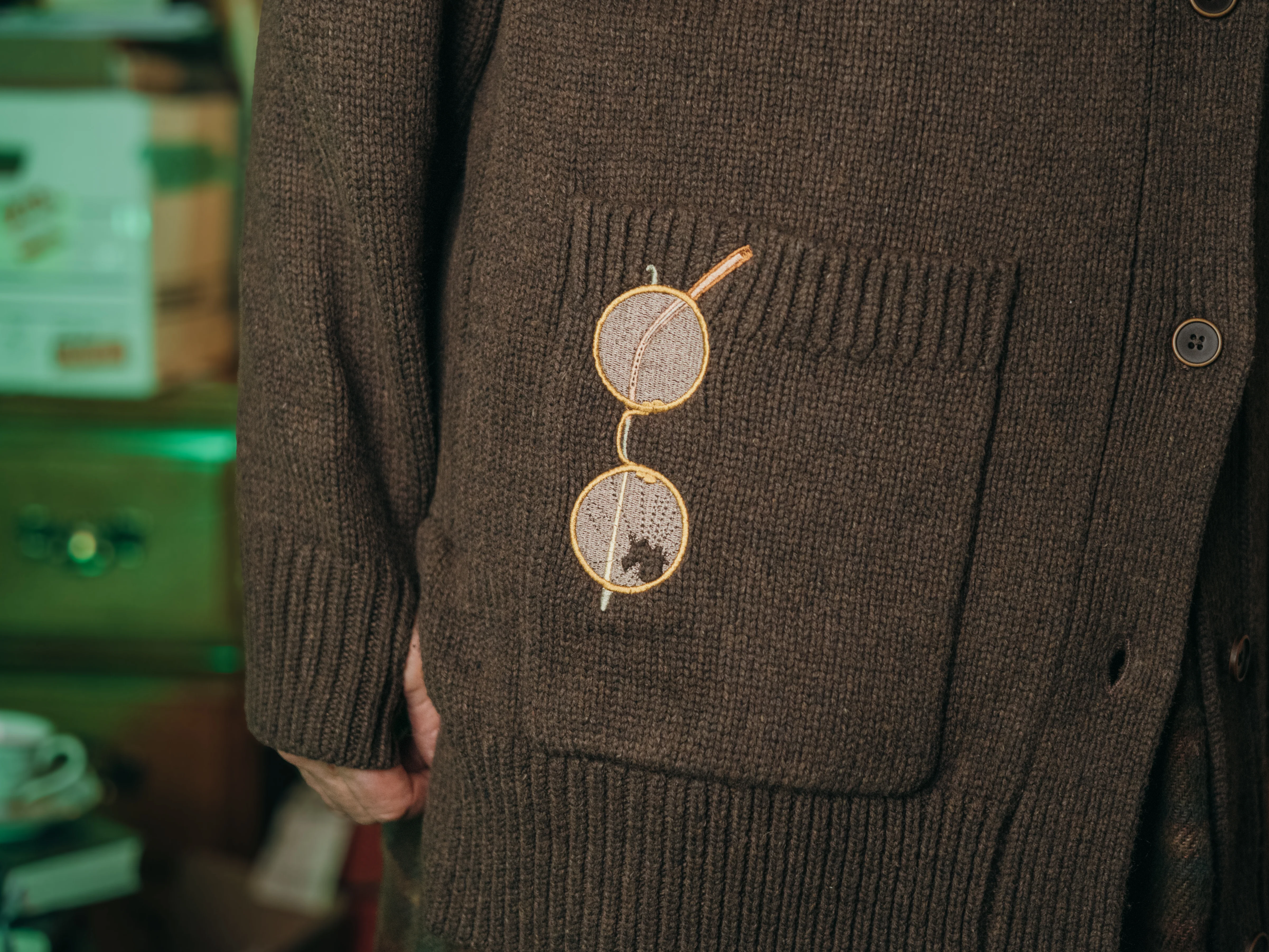 Head Archivist Oversized Cardigan // Robinson - Image 6