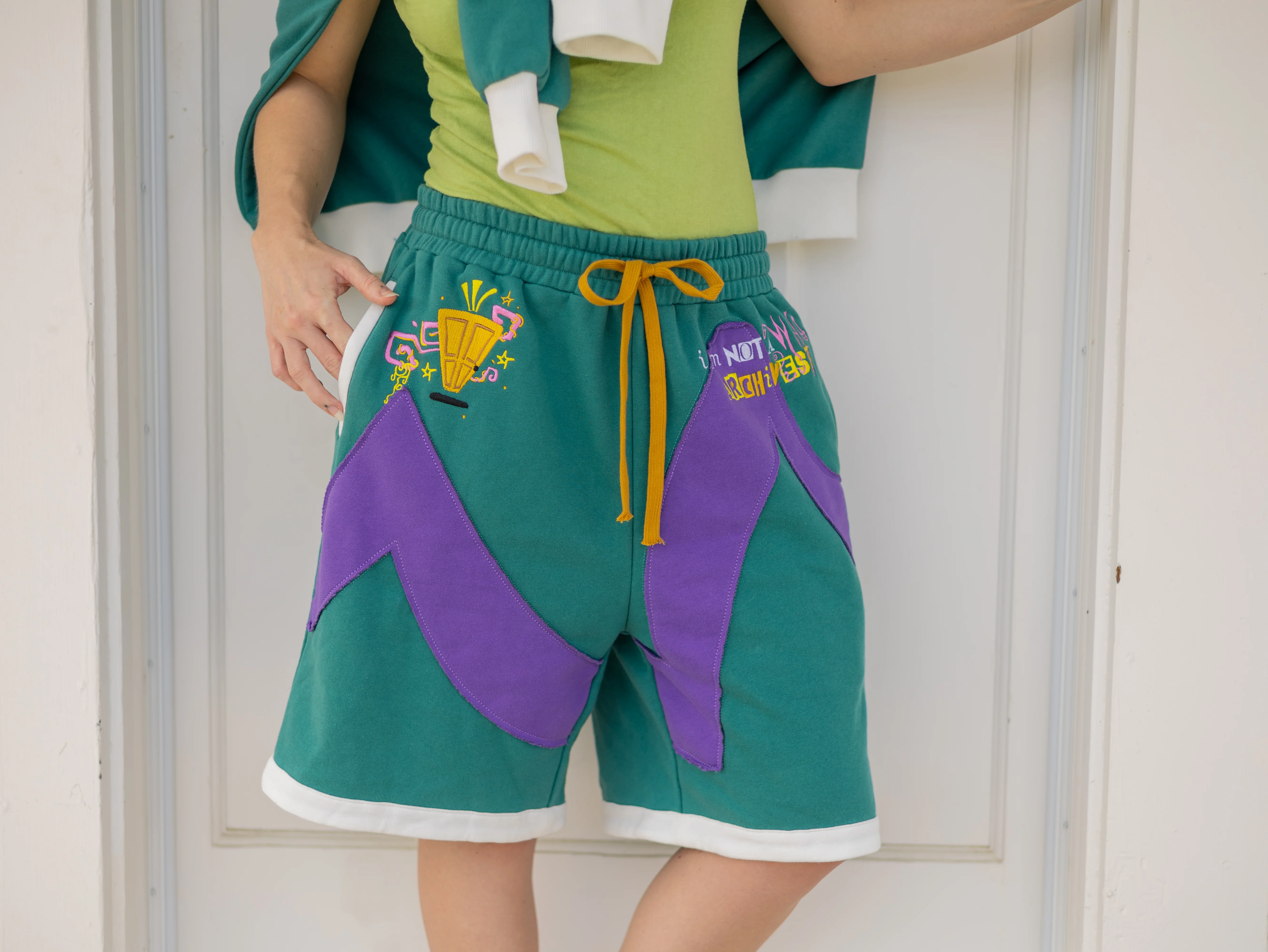 "I'm a What" Shorts // Long [typo corrected for preorder] - Image 6