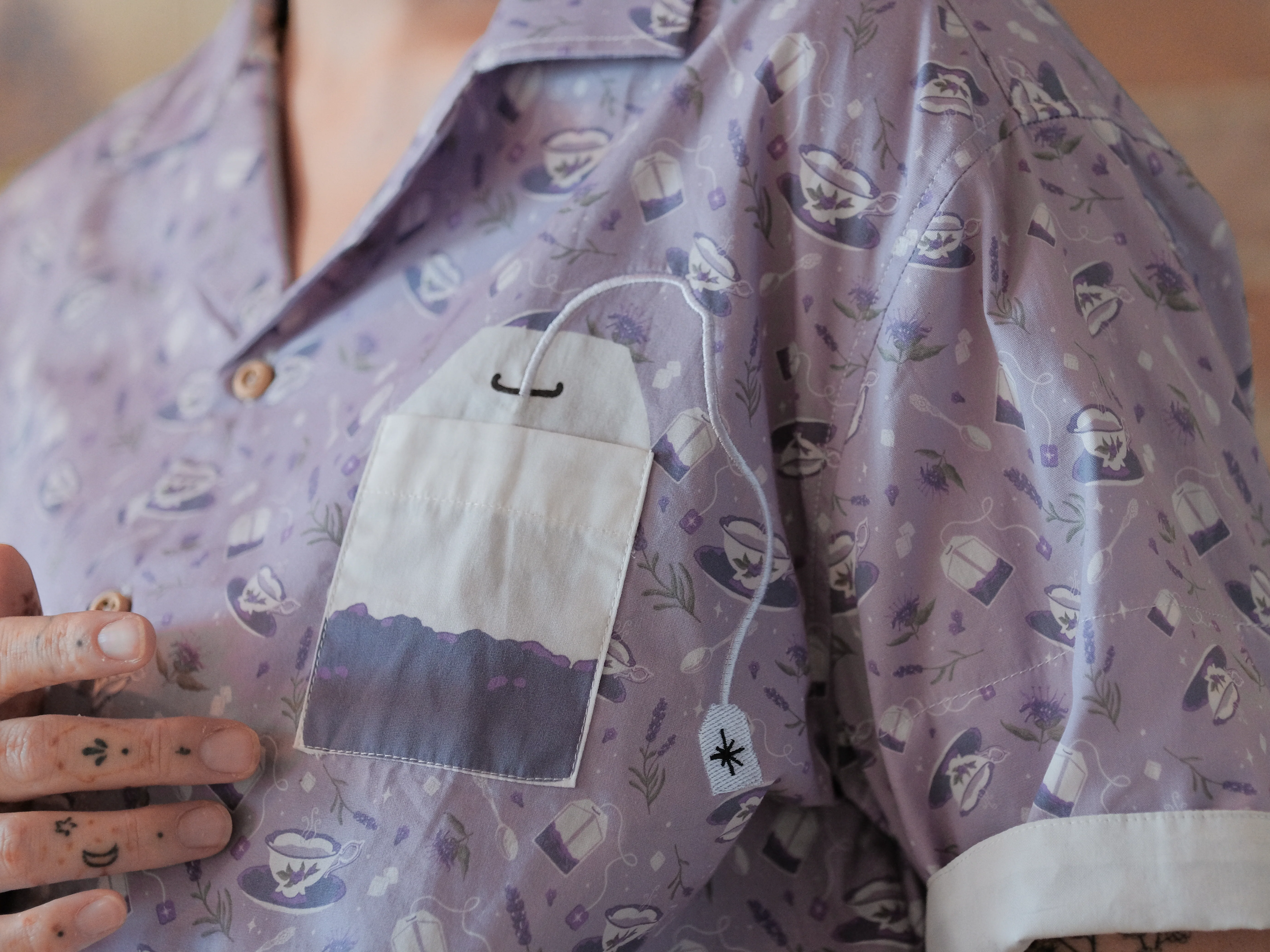 Lavender Earl Grey // Tea Shirt - Image 6