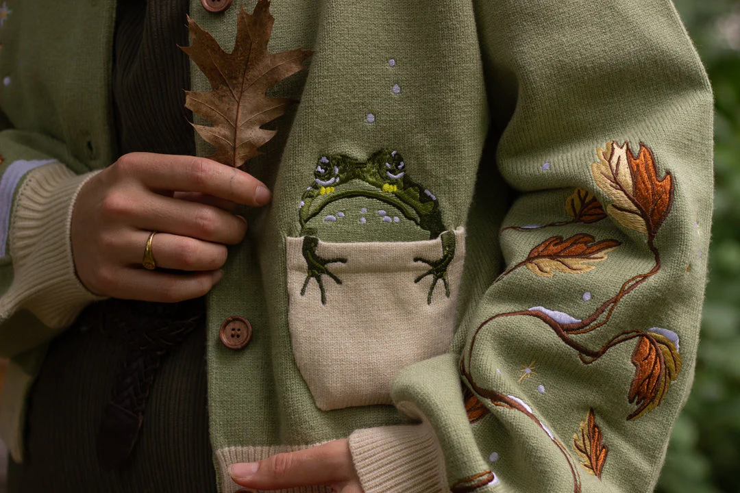 Little Brother // Embroidered Cardigan - Image 3
