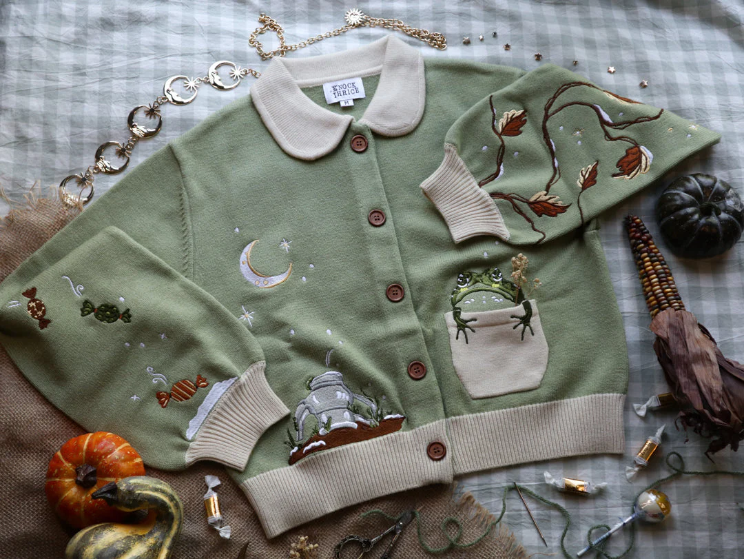 Little Brother // Embroidered Cardigan - Image 6