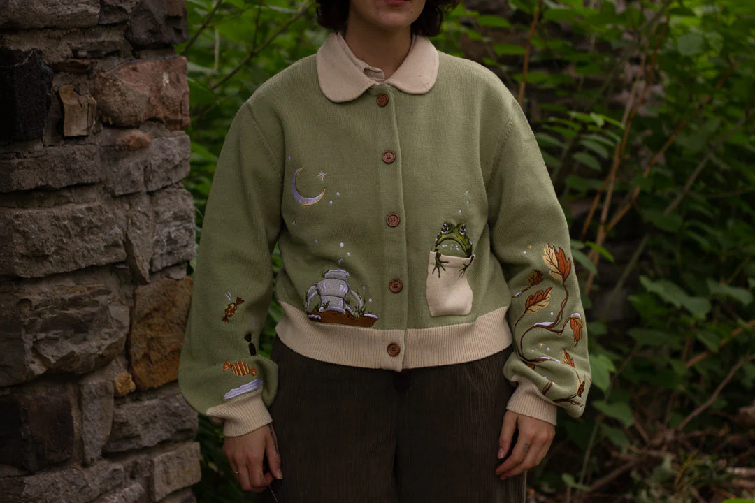 Little Brother // Embroidered Cardigan - Image 9