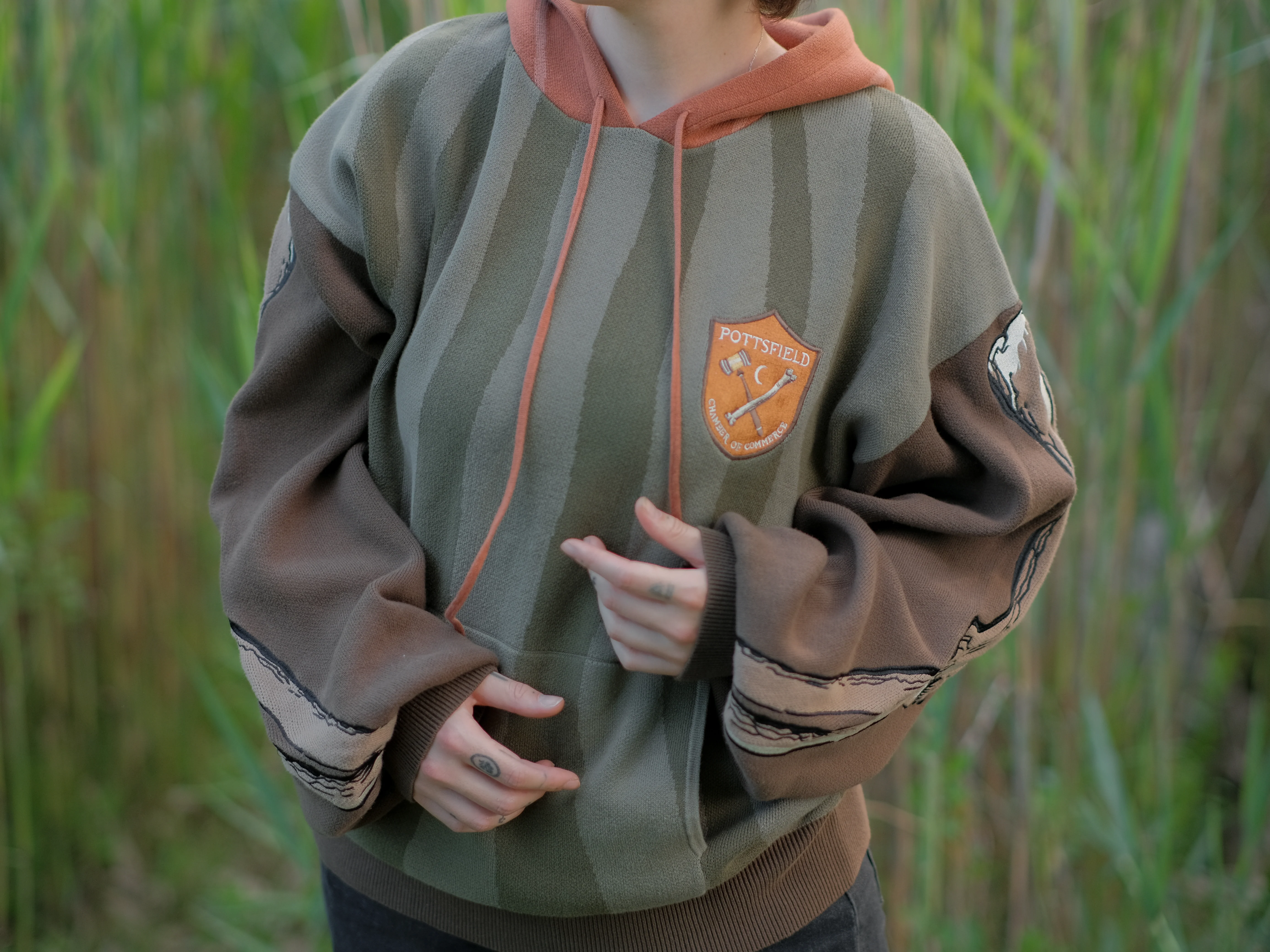 Pumpkin Harvest // Embroidered Hoodie - Image 2