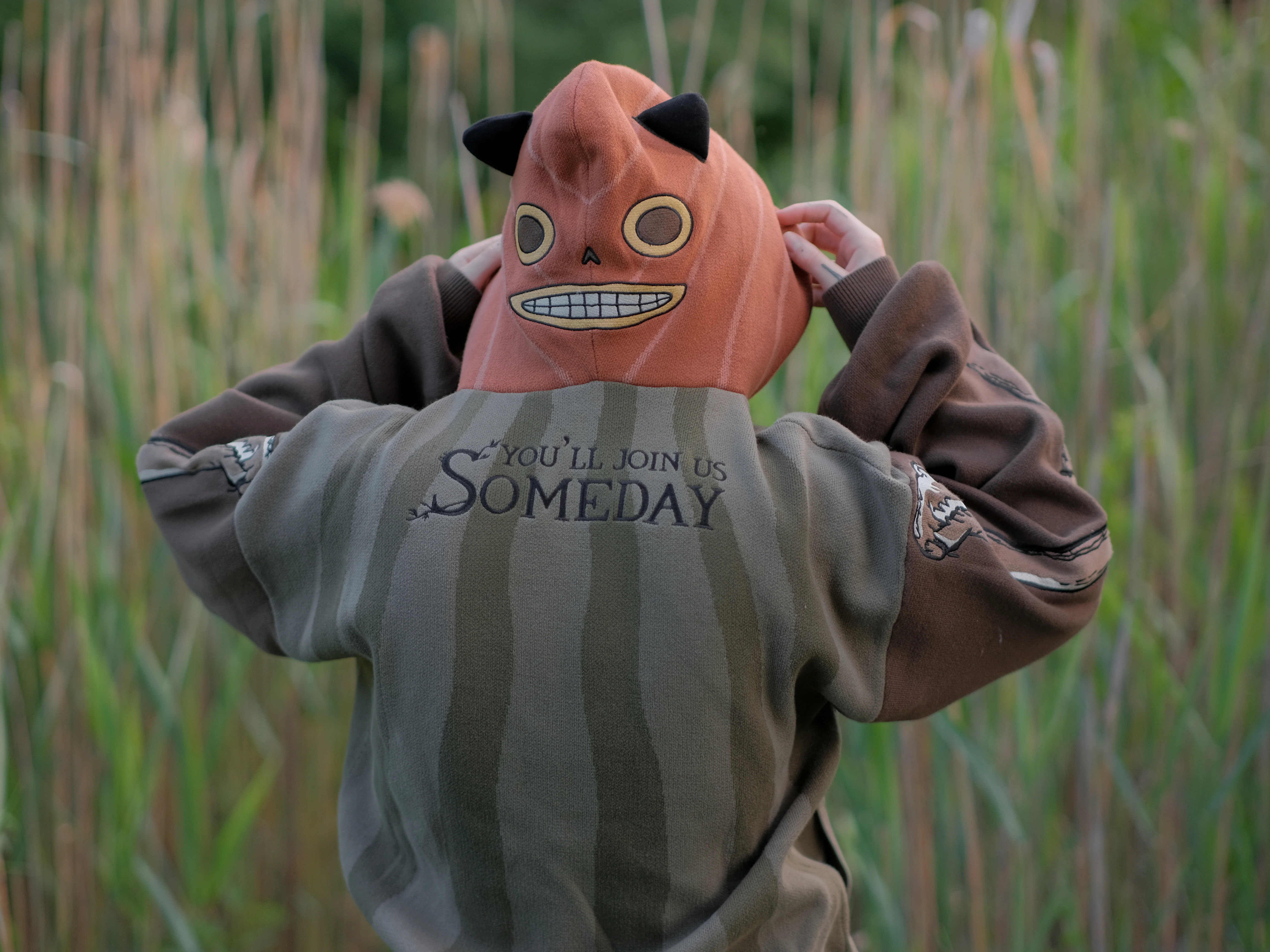 Pumpkin Harvest // Embroidered Hoodie - Image 7