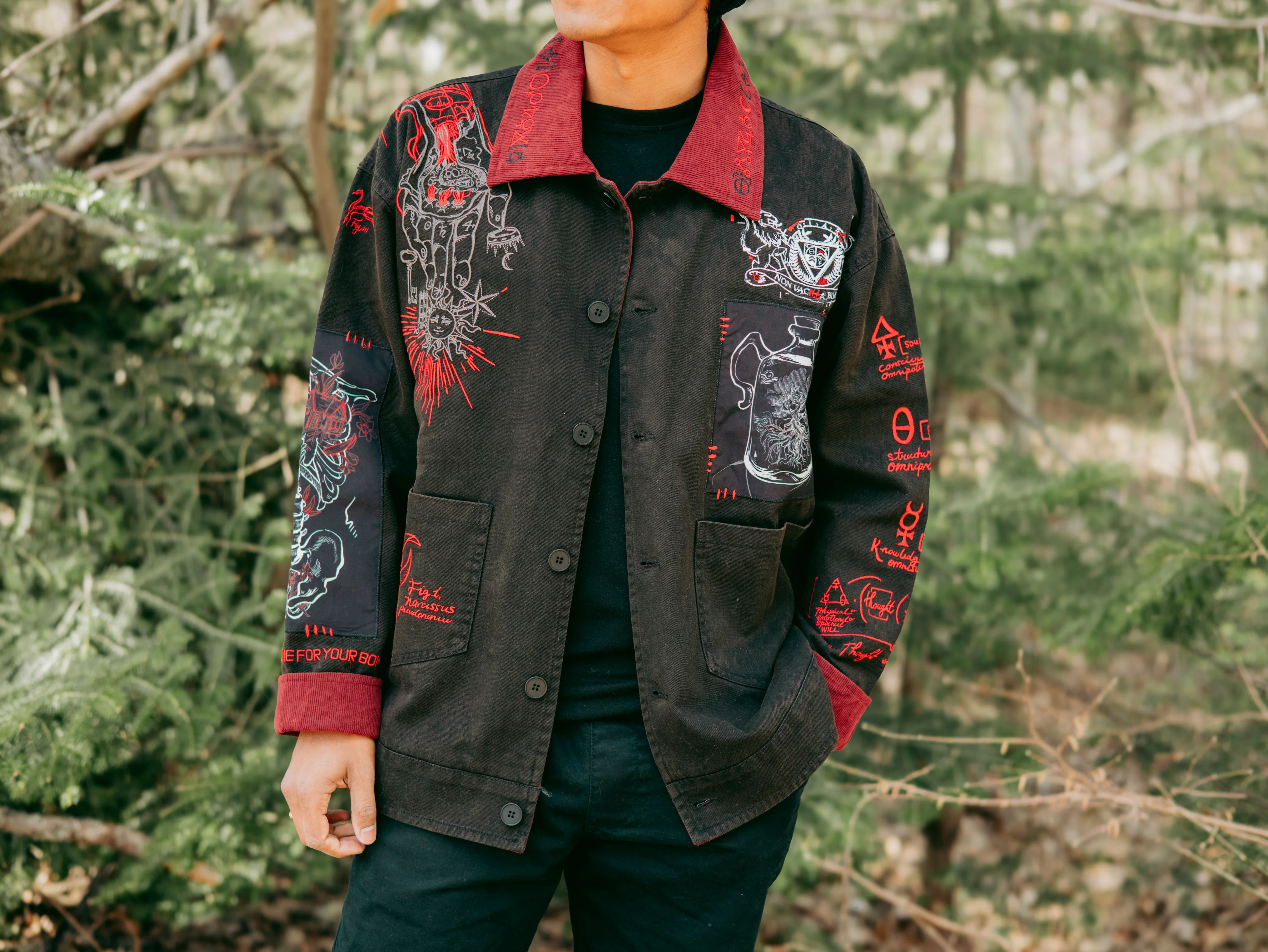 Taking Notes // Washed Cotton Button-Up Jacket - Image 5