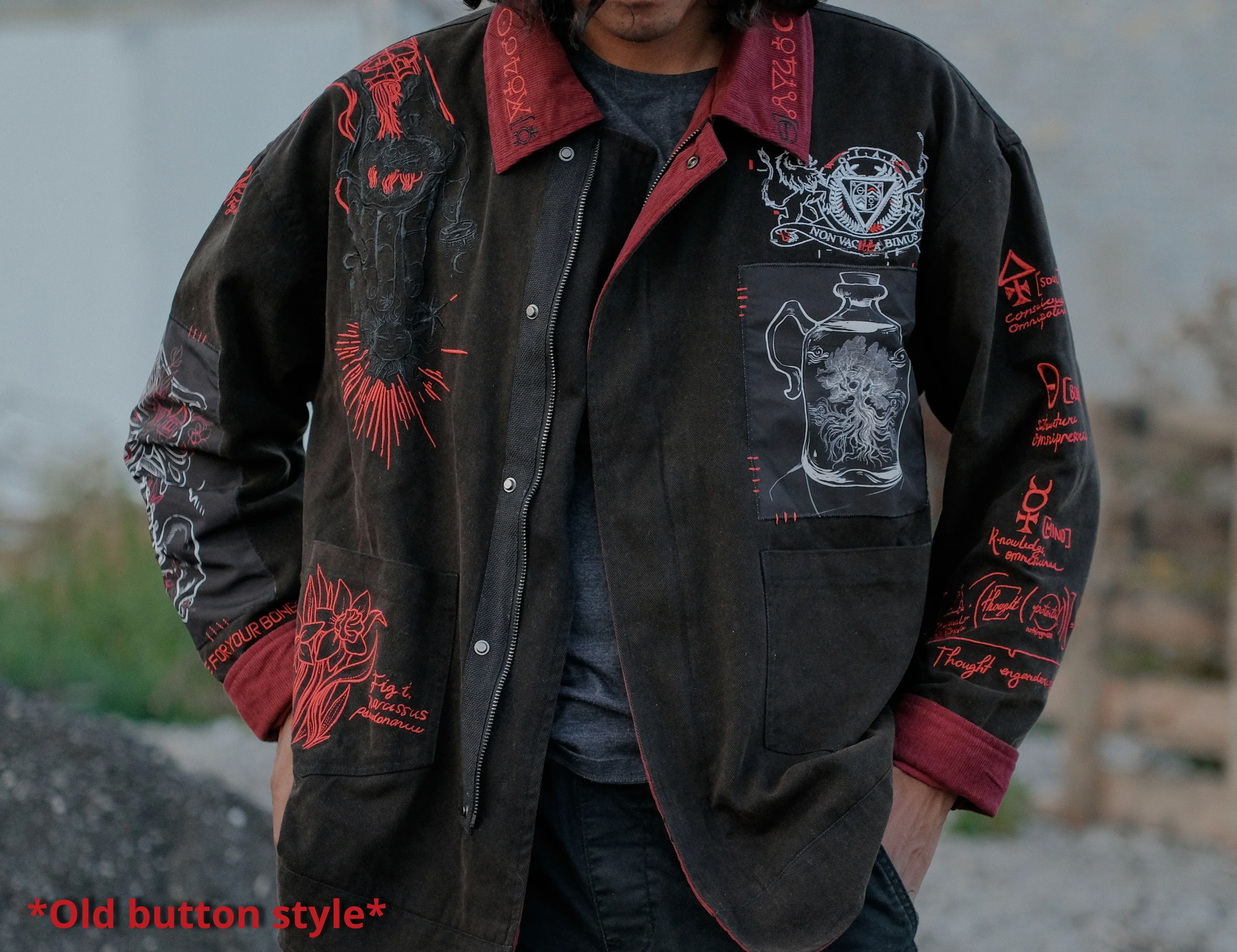 Taking Notes // Washed Cotton Button-Up Jacket - Image 8