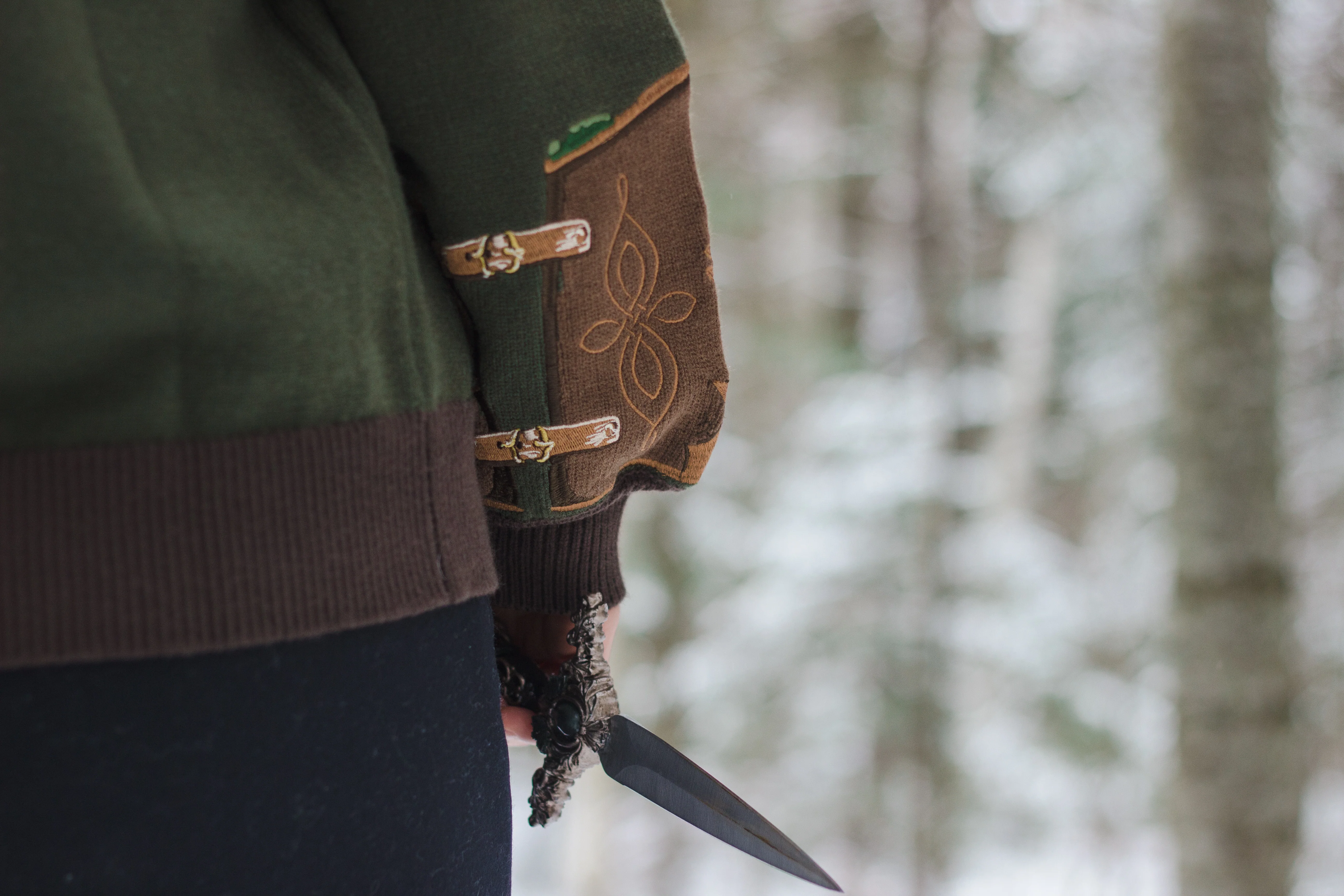 The Knight of Ivy // Embroidered Cardigan - Image 10