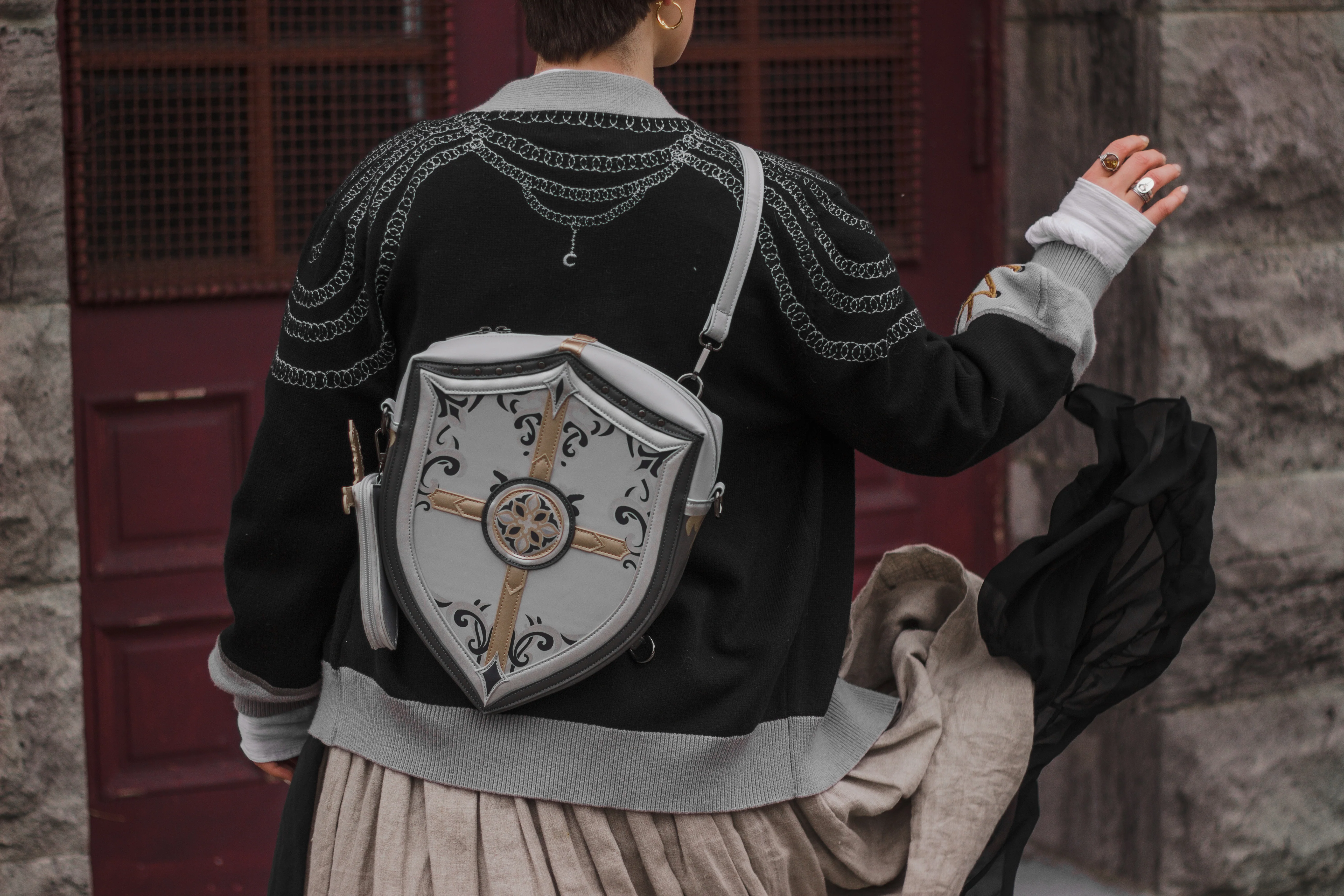 The Paladin Protector // Shield & Dagger Bag or Backpack - Image 8