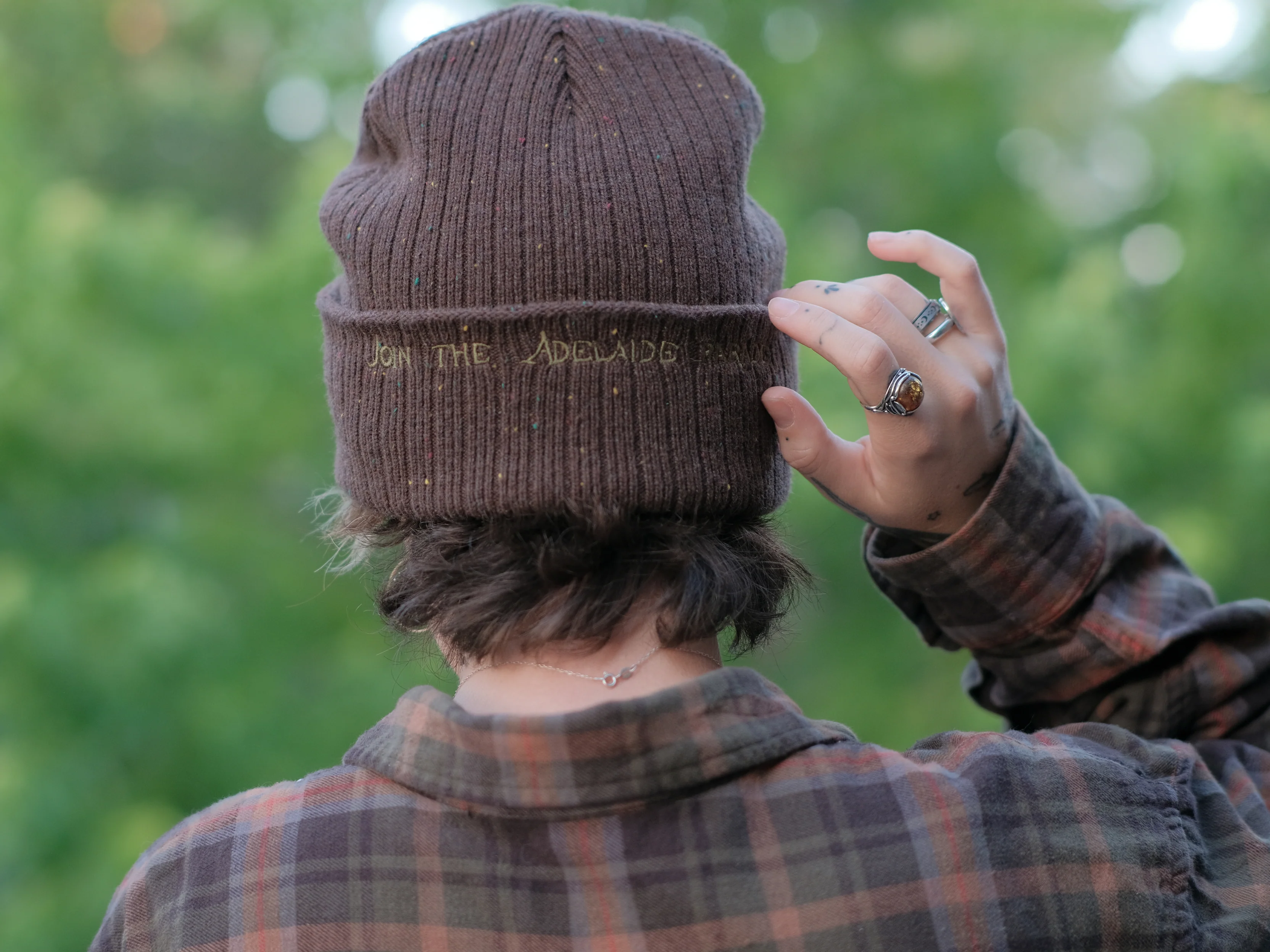 The Witch's Scissors // Oak Knit Beanie - Image 7