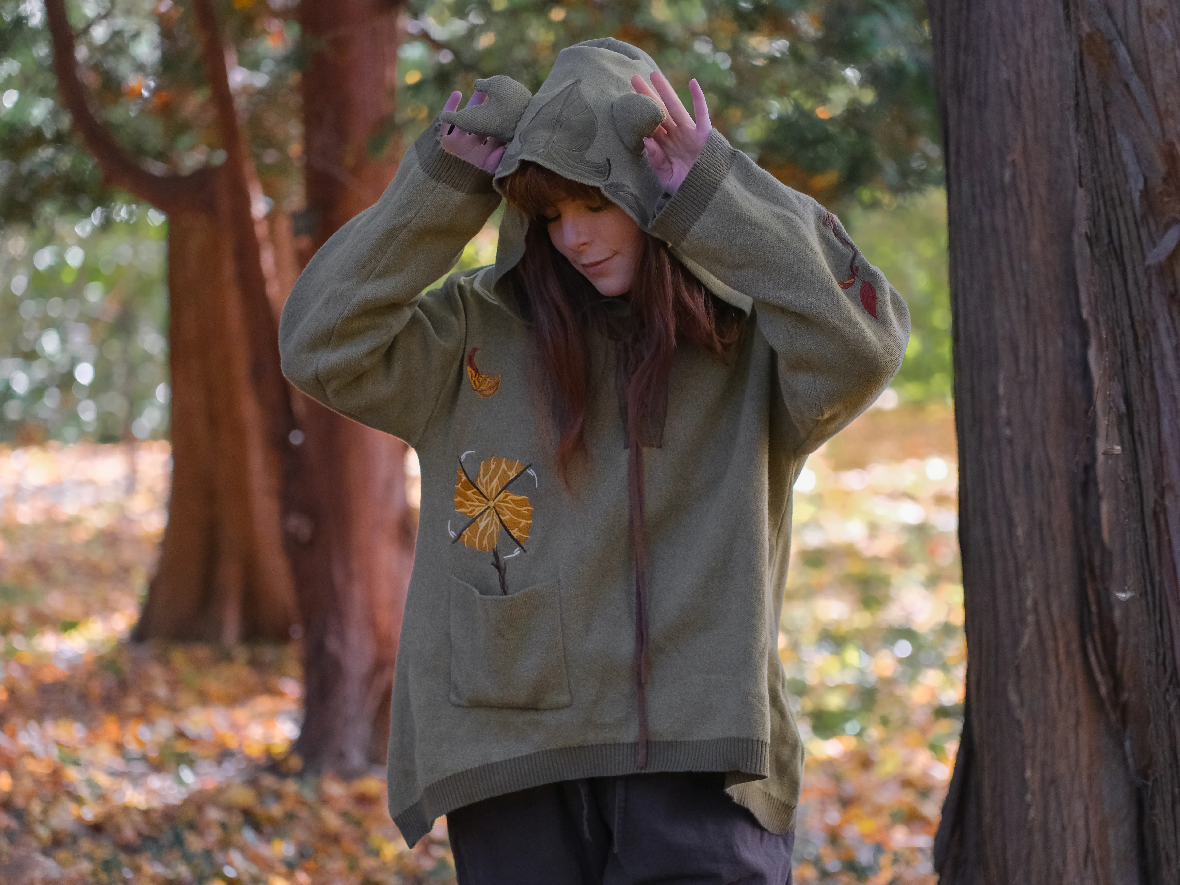 "You Found Me!"// Knit Hoodie - Image 4